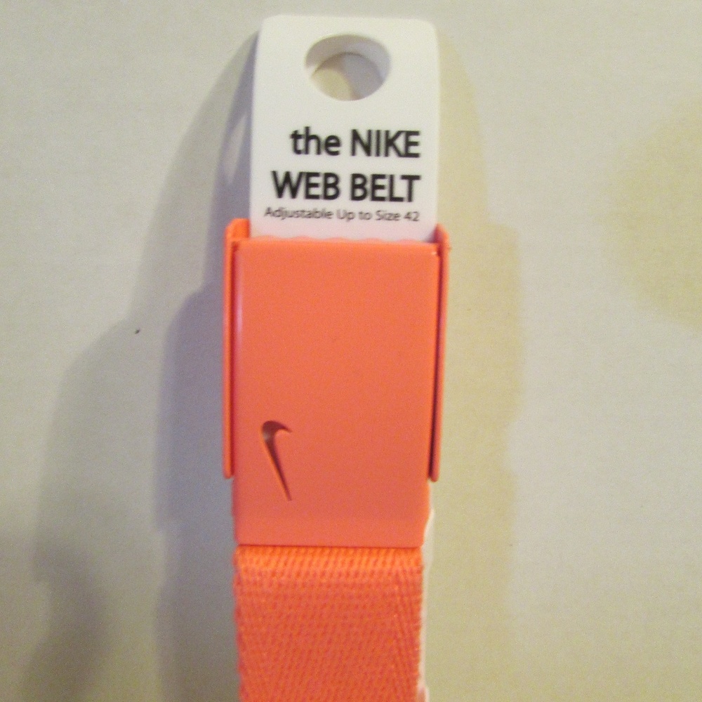 Nike Web Belt Women OS Up to 42 Lava Glo